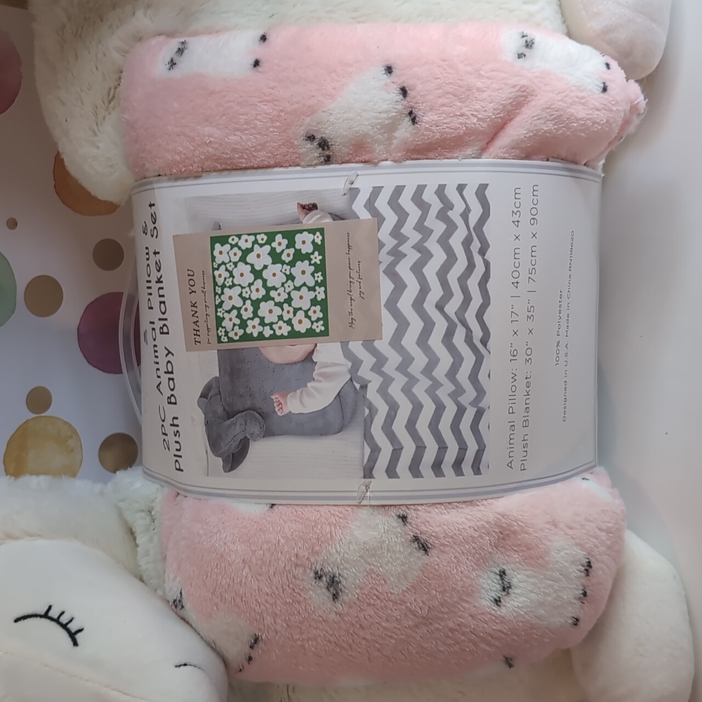 2PC Pillow & Blanket set - Picture 3 of 5